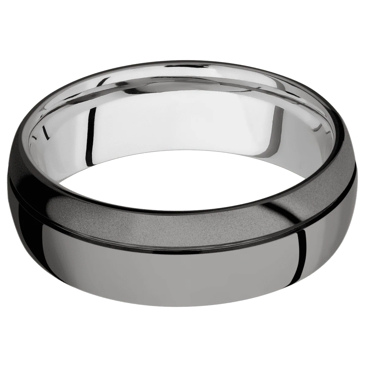 Tantalum Noir + Polish , Bead Finish + Palladium Silver - Image 3