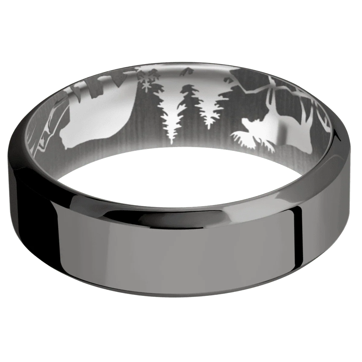 Tantalum Noir + Polish , Polish Finish + Titanium - Image 3
