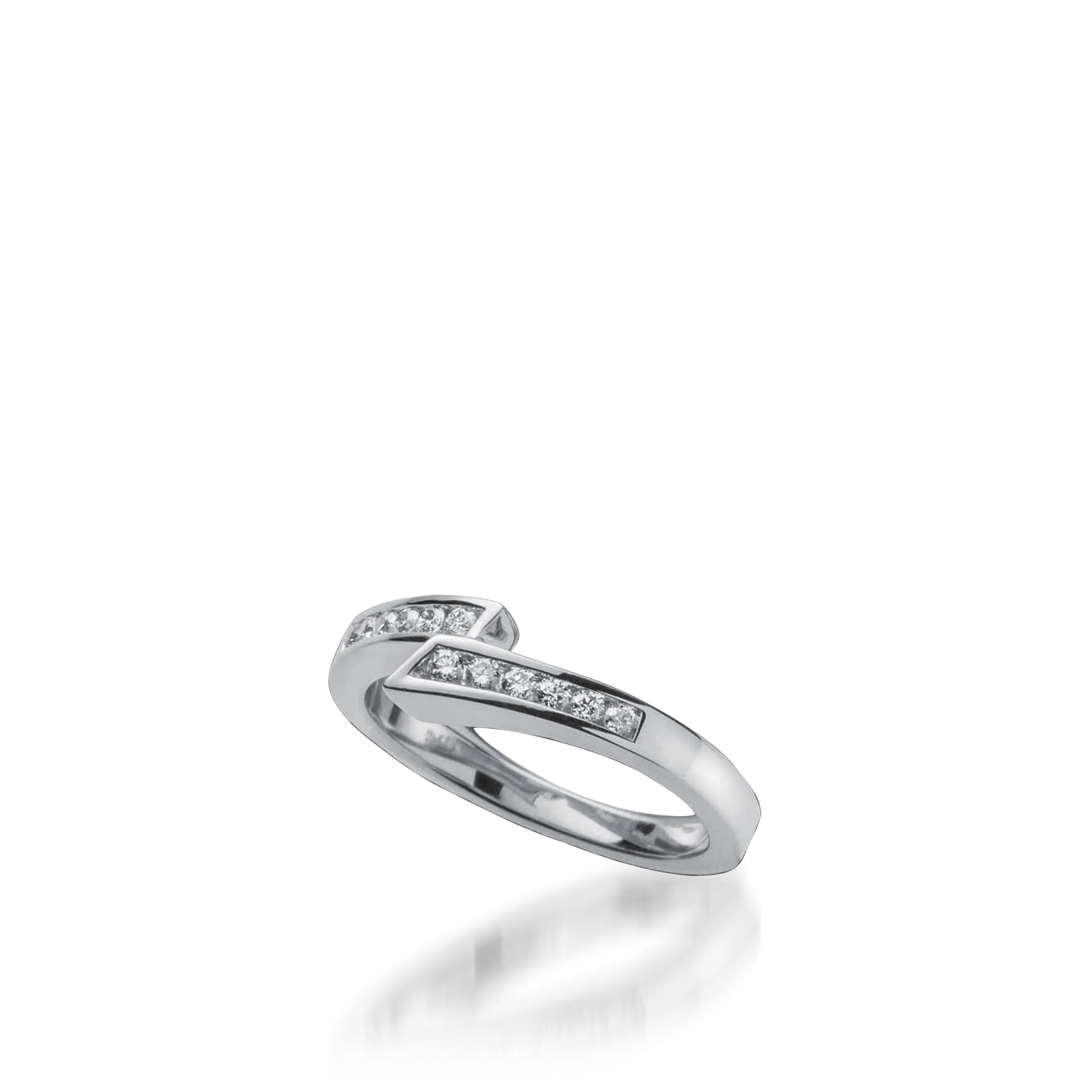 Techla White Gold Engagement Ring - Image 6