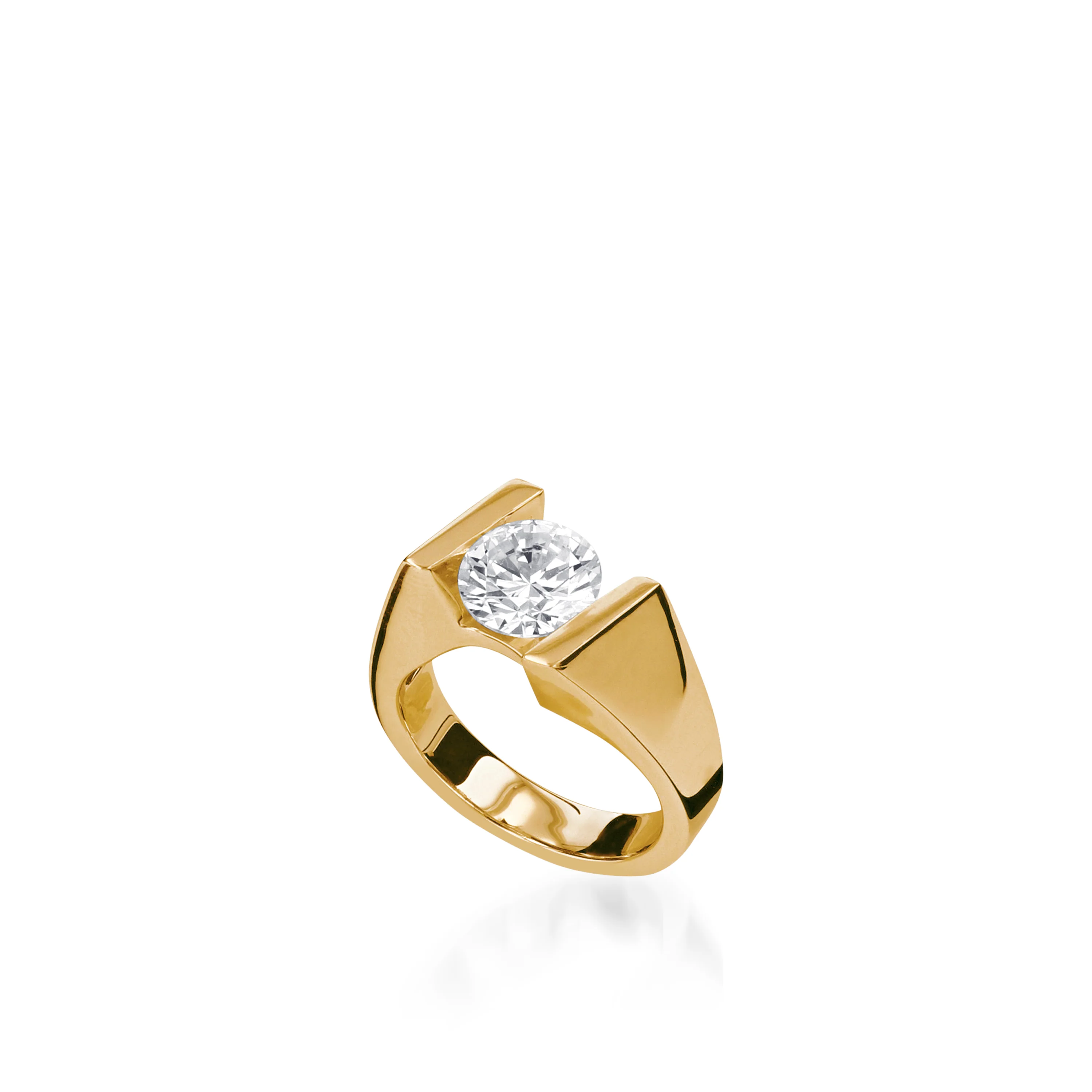 Techla White Gold Engagement Ring - Image 7