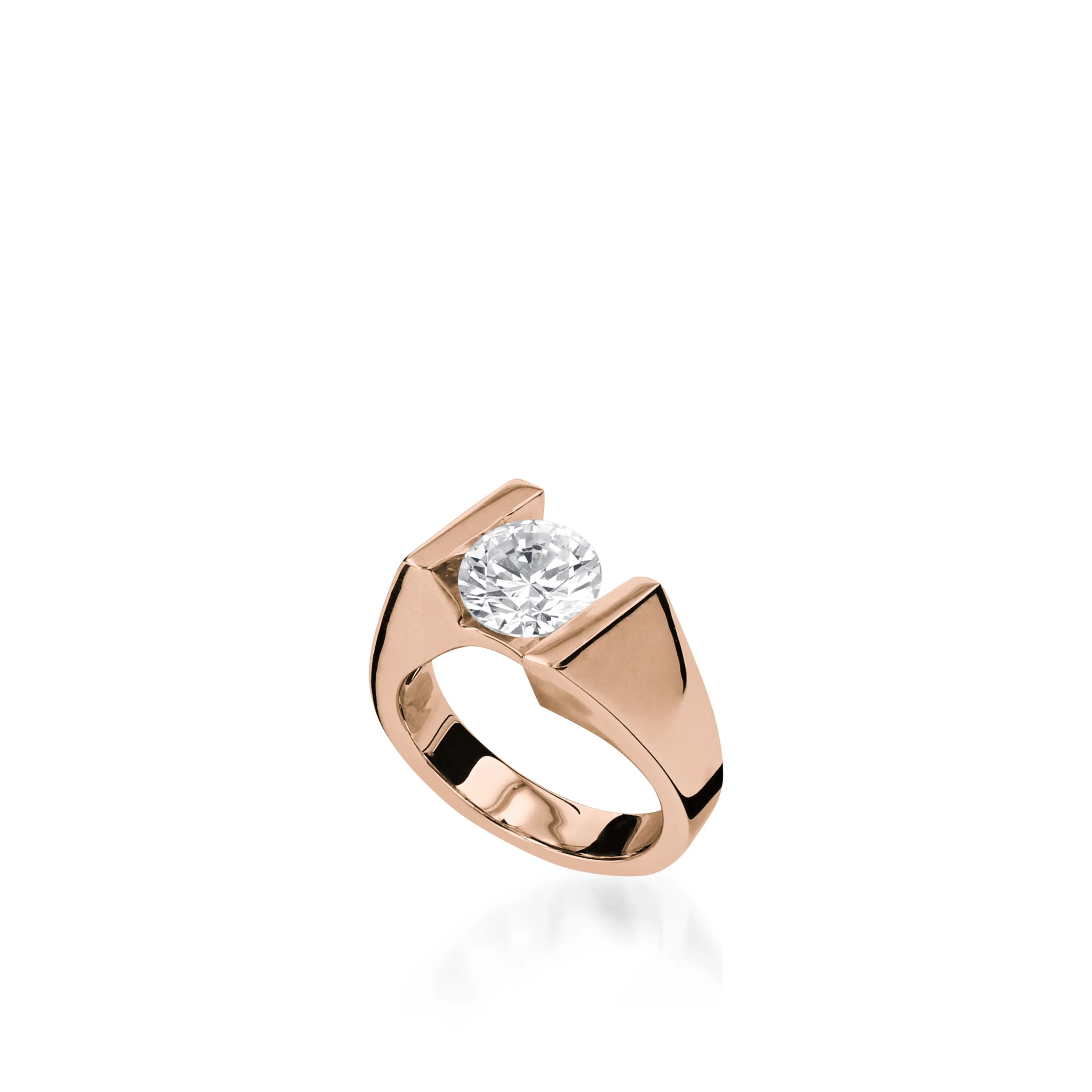 Techla White Gold Engagement Ring - Image 8