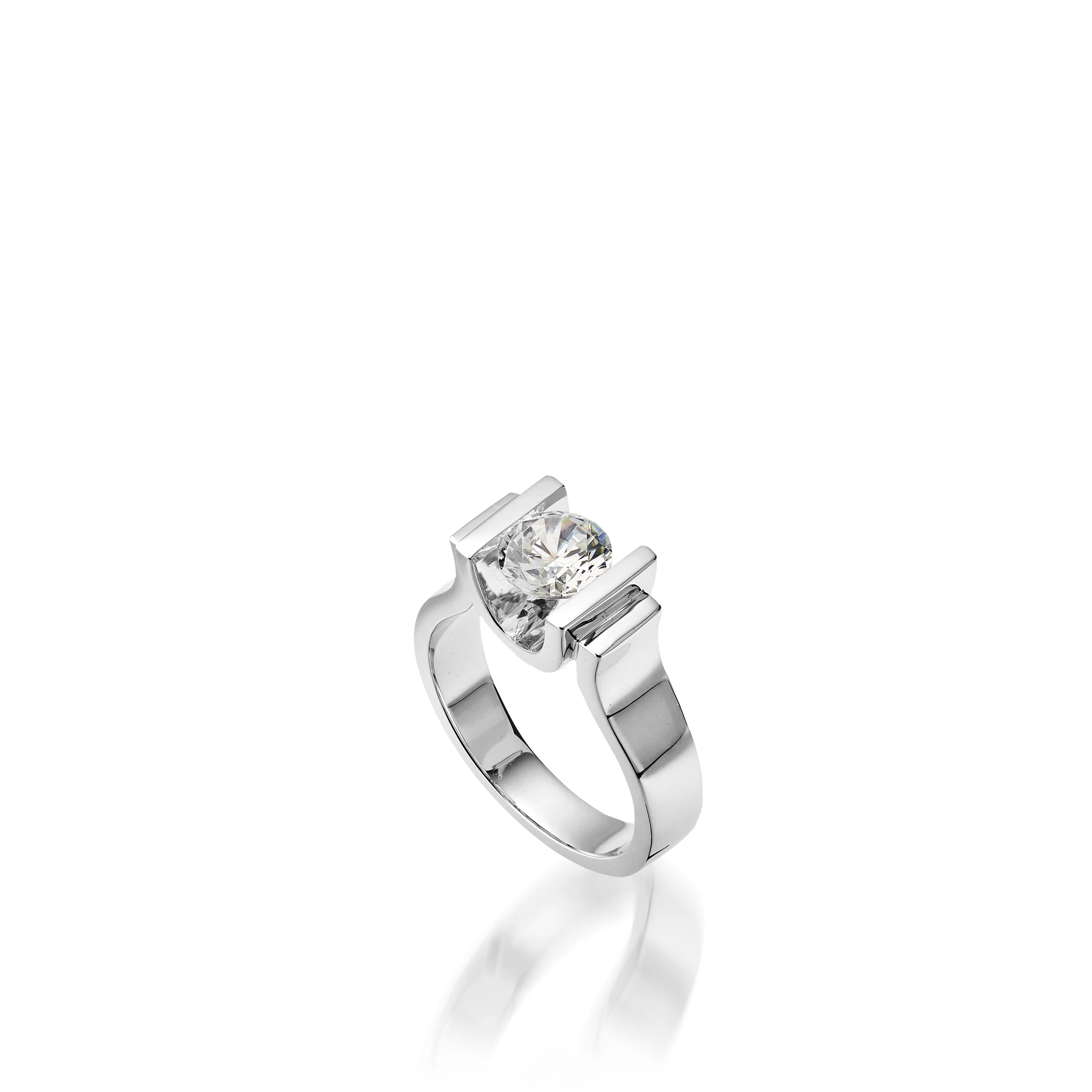 Unity White Gold Engagement Ring