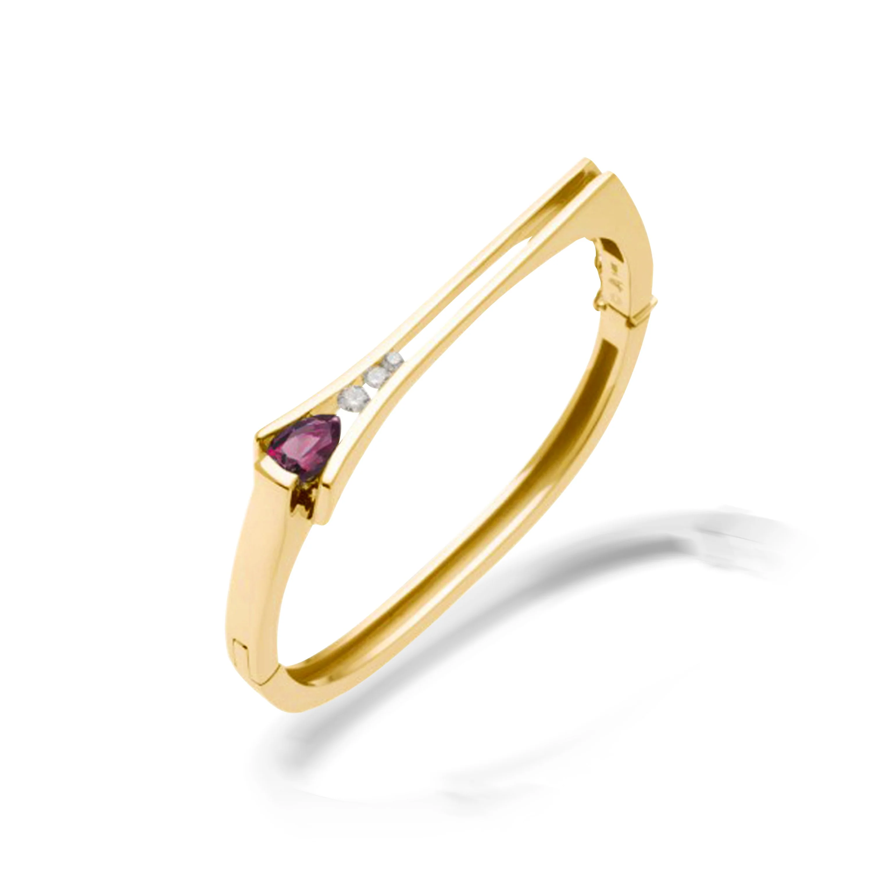 Venture Small Gemstone Bracelet with Diamonds - Image 4