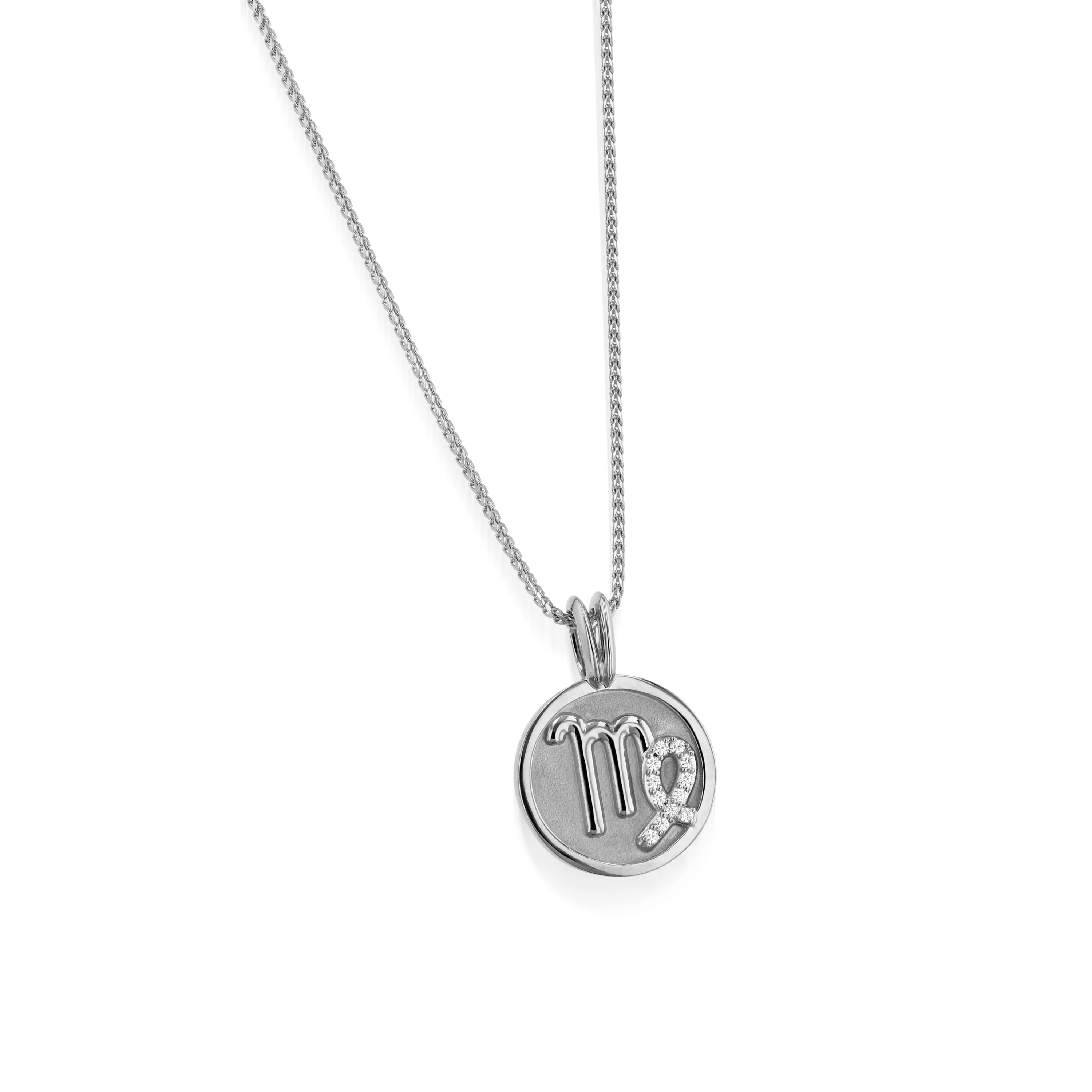 Virgo Zodiac Medallion Pendant - Image 5