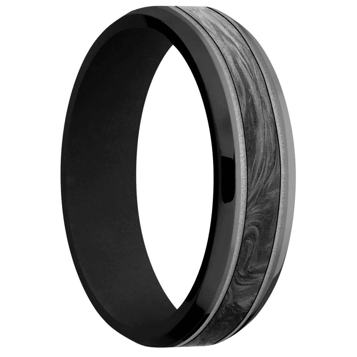 Zirconium + Polish , Polish Finish + Black