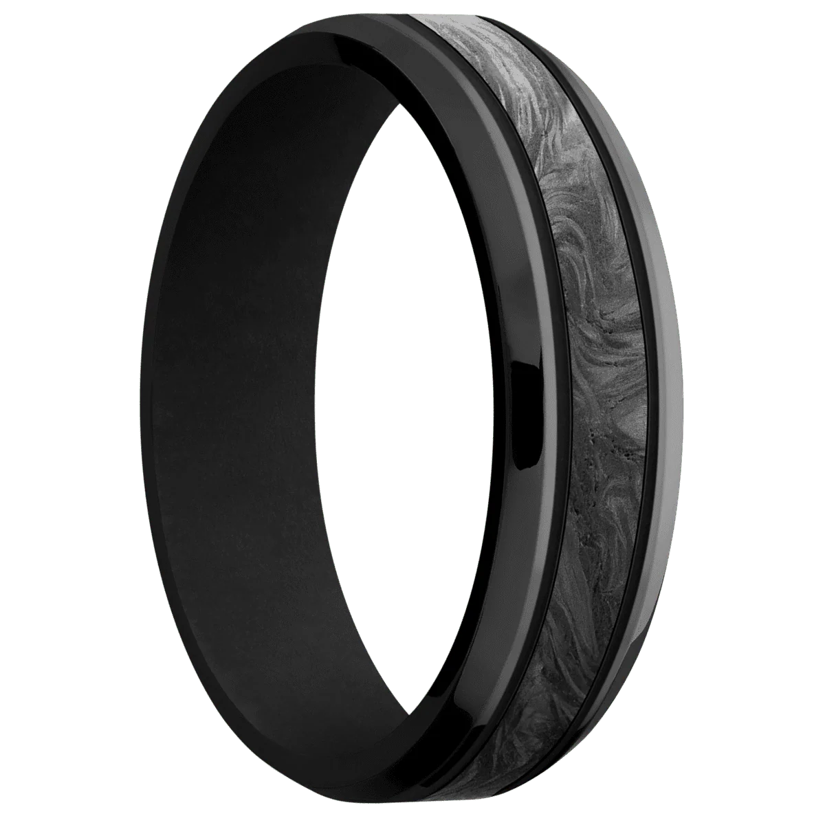Zirconium + Polish , Polish Finish + Black