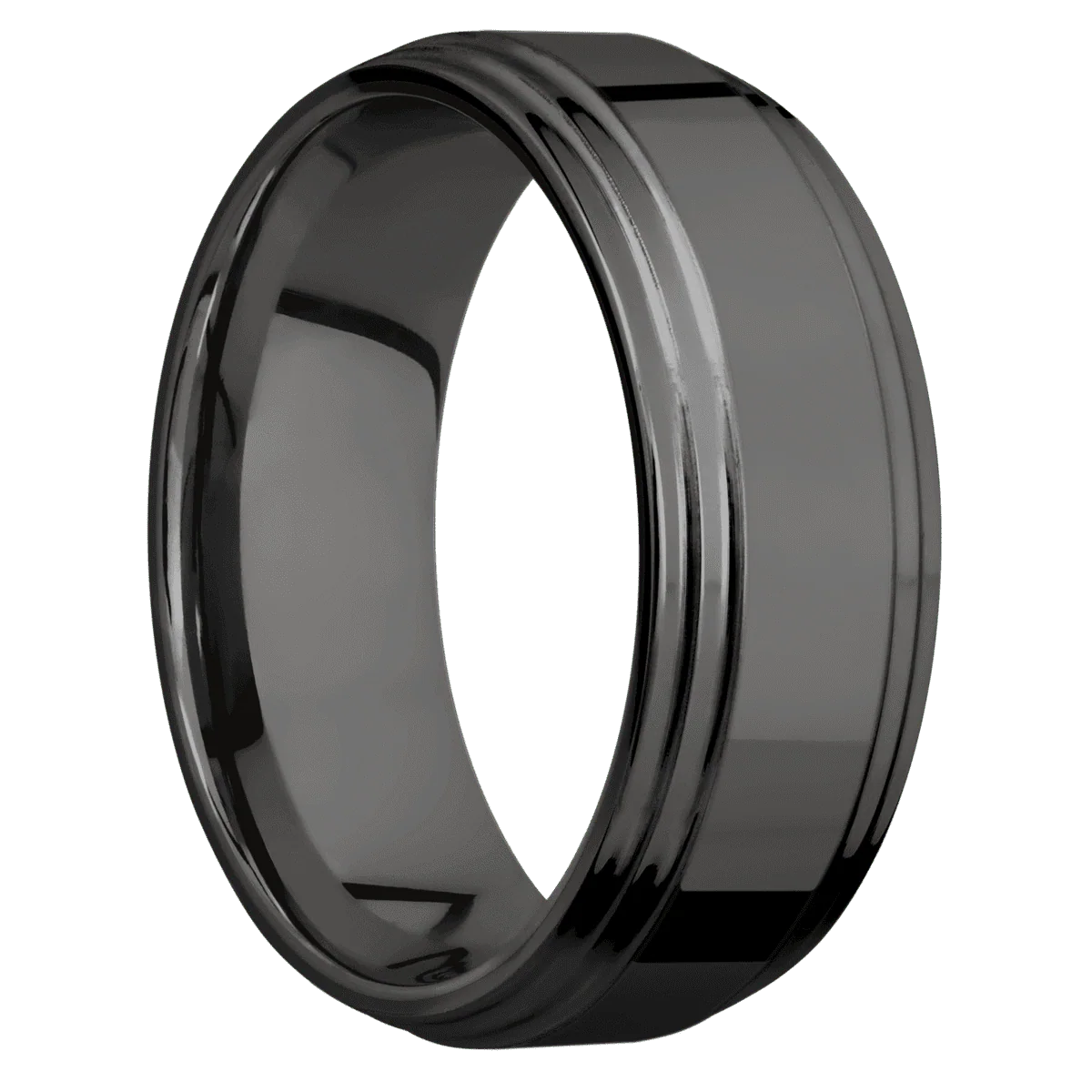 Zirconium + Polish , Polish Finish + Tantalum Noir