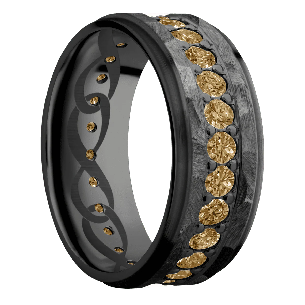 Zirconium + Rock , Satin Finish