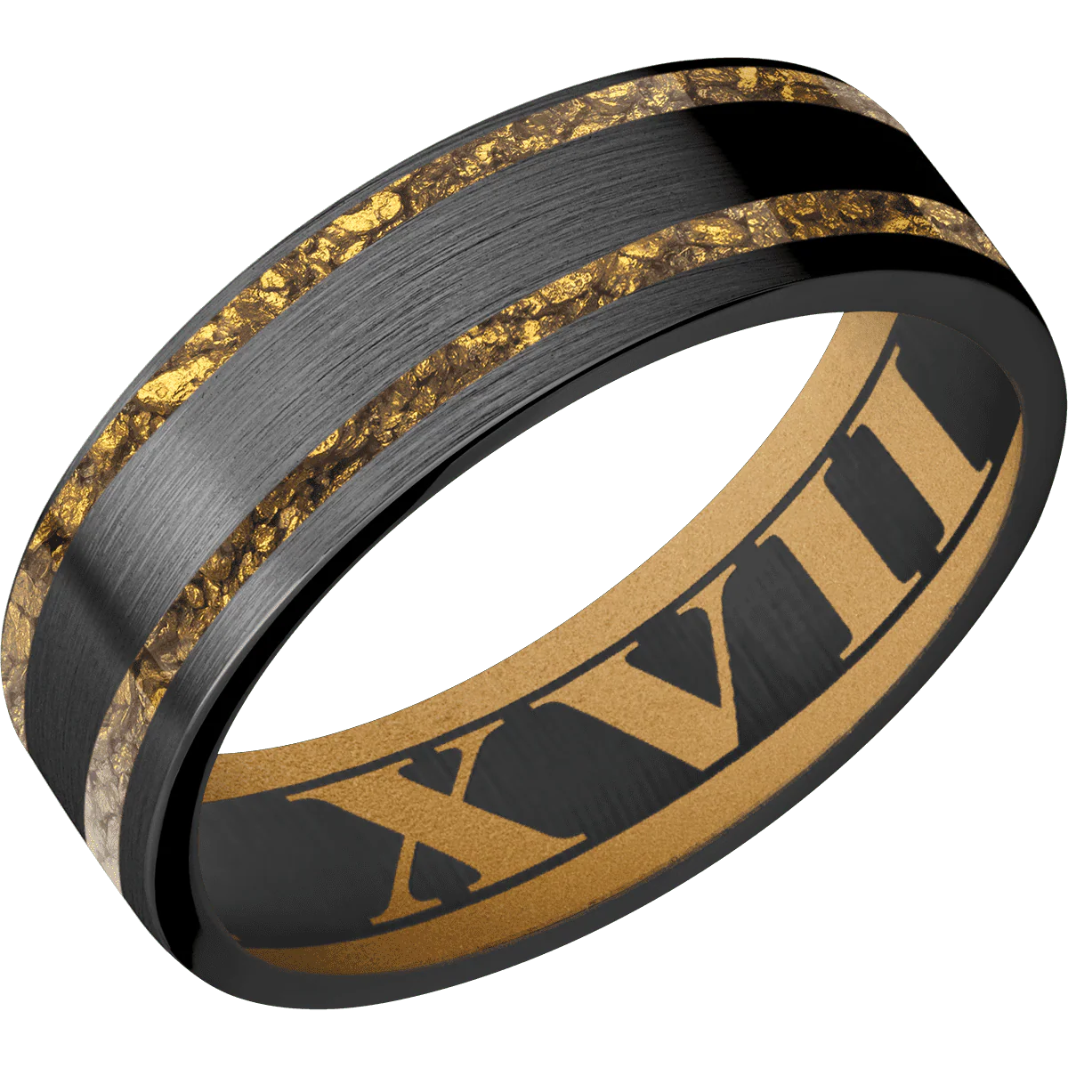 Zirconium + Satin Finish + Gold - Image 2