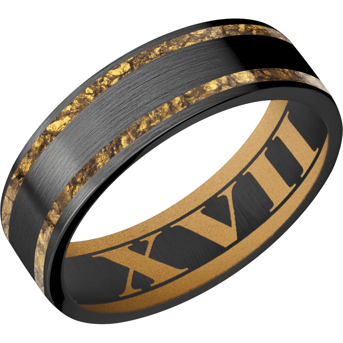 Zirconium + Satin Finish + Gold - Image 2