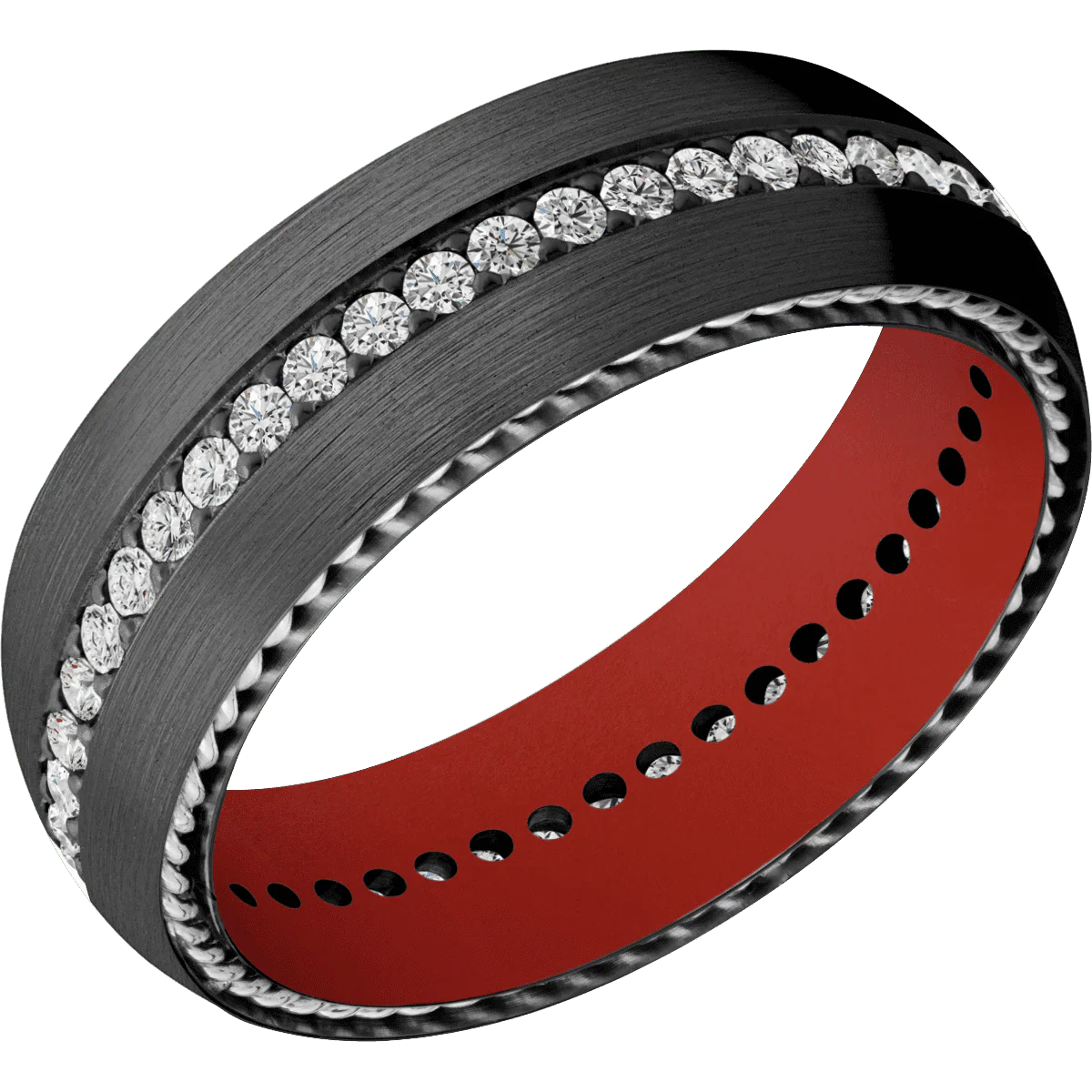 Zirconium + Satin Finish + Red Apple - Image 2
