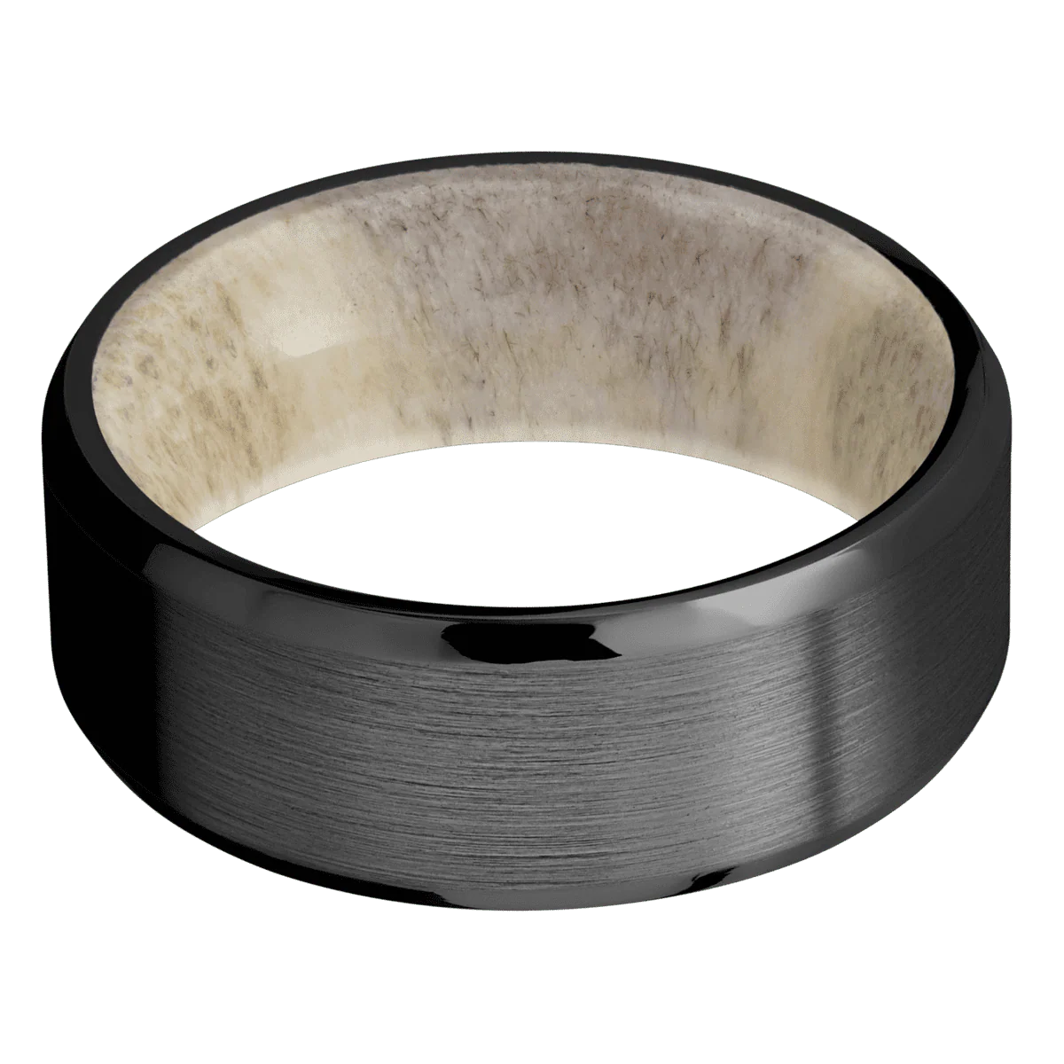 Zirconium + Satin , Polish Finish + Antler - Image 3