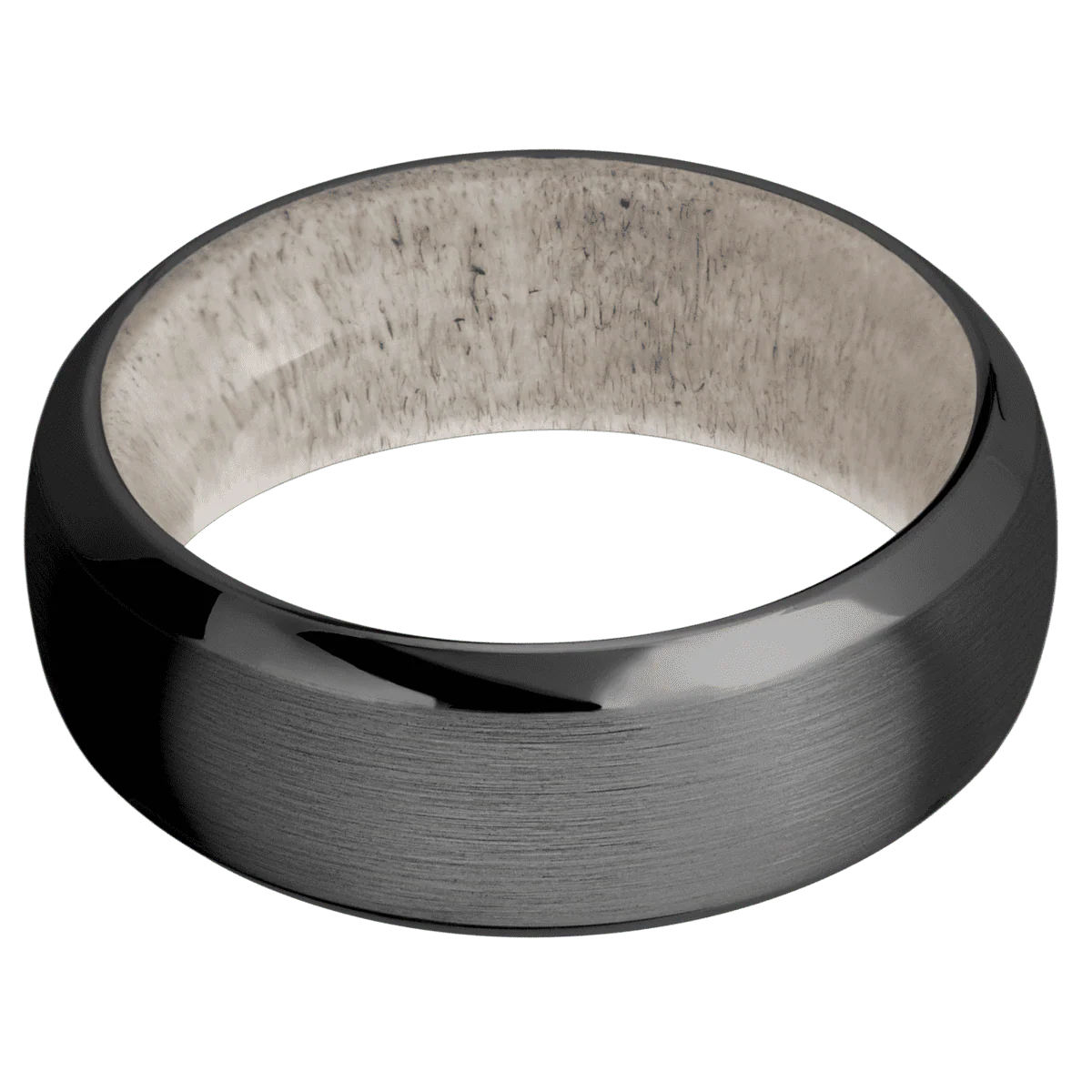 Zirconium + Satin , Polish Finish + Antler - Image 3